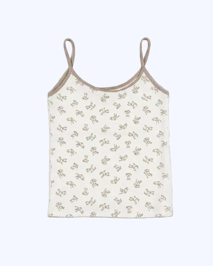 Dreamy Deer Print Tank