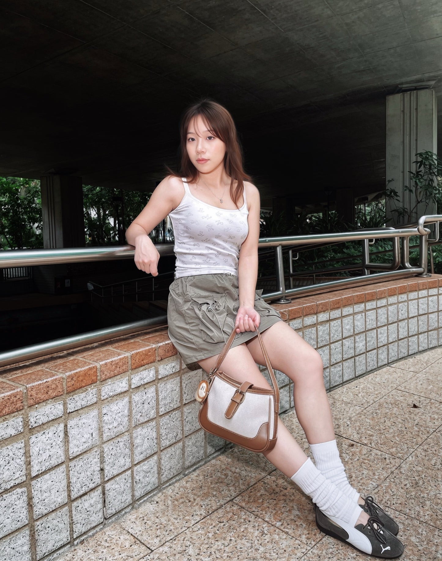 Dreamy Deer Print Tank