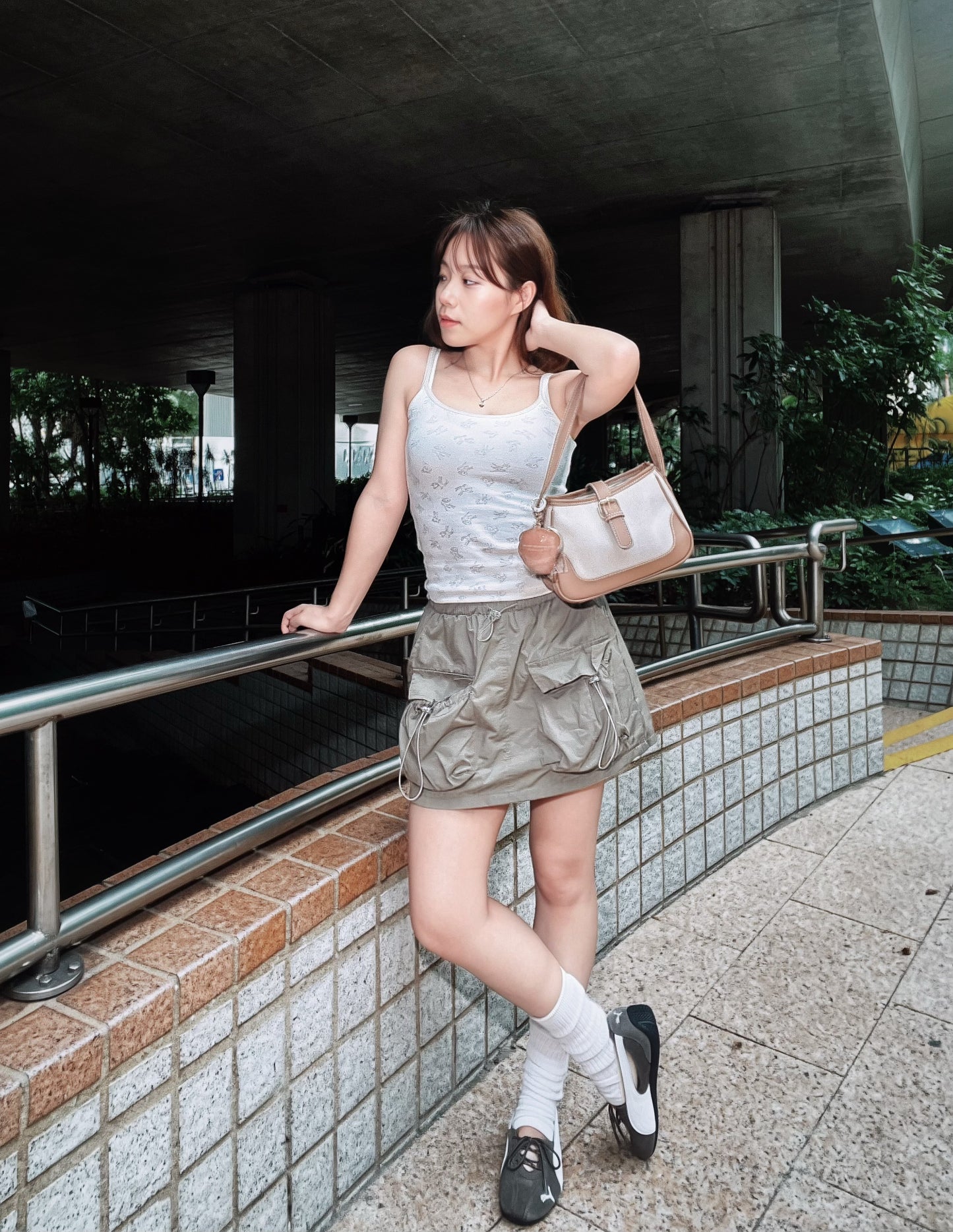 Dreamy Deer Print Tank